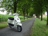 Vespa LX50.